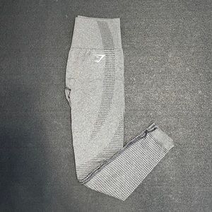 Gymshark Vital Seamless. Marle Black. Worn Once